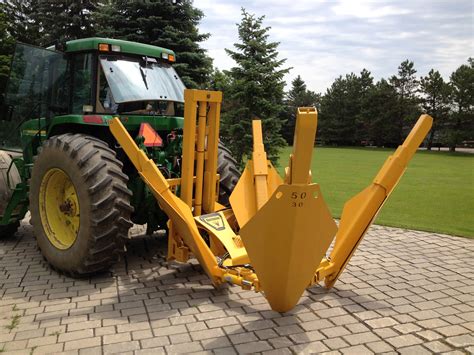 used tree spades for skid steer|used 3 point tree spades.